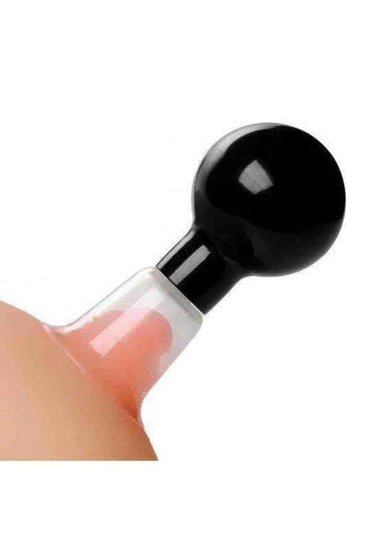 Sex On the Go Size Matters SeeThru Nipple Boosters Female Sex Toys