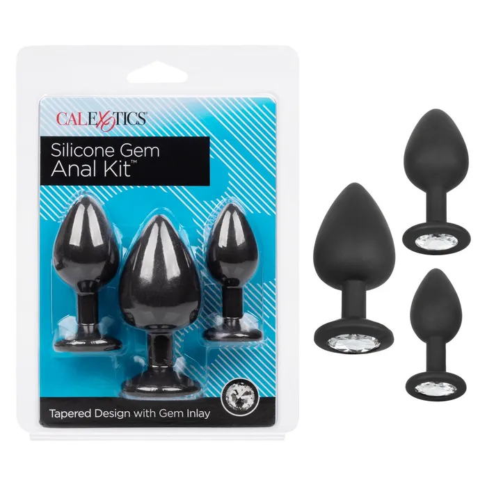 Anal CalExotics Silicone Gem Anal Kit