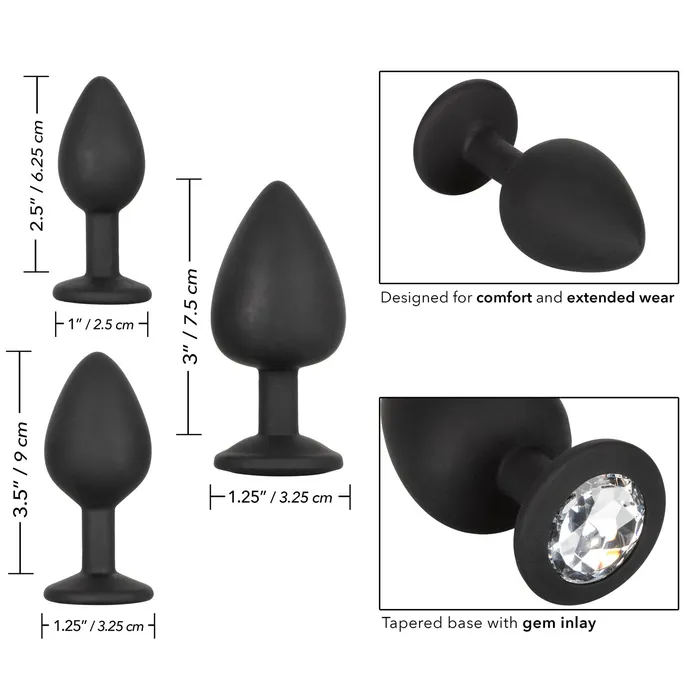 Anal CalExotics Silicone Gem Anal Kit