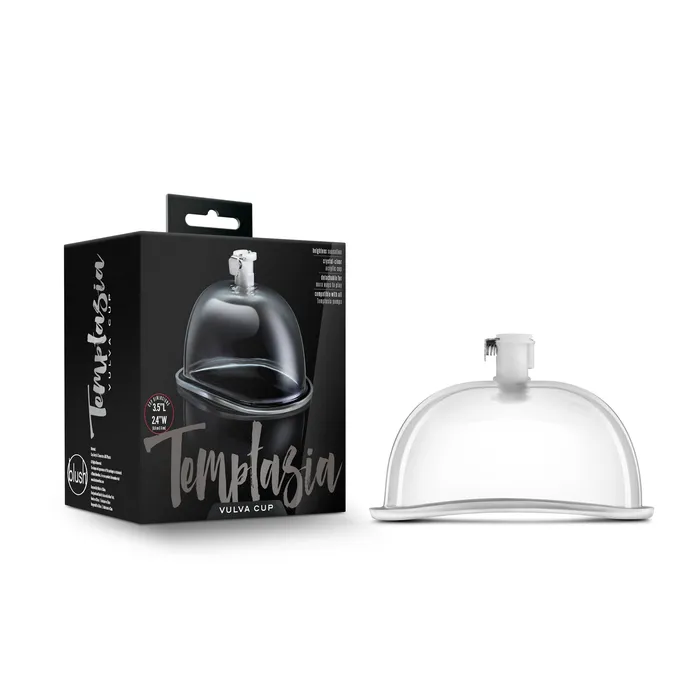 Male Sex Toys Temptasia Temptasia Vulva Cup Pump Clear
