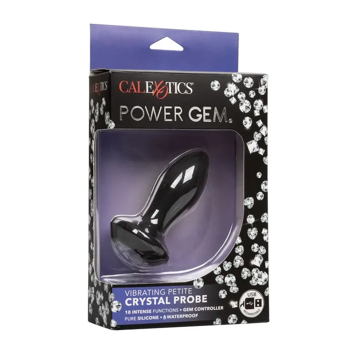 Power Gem Vibrating Petite Crystal Probe California Exotics Male Sex Toys