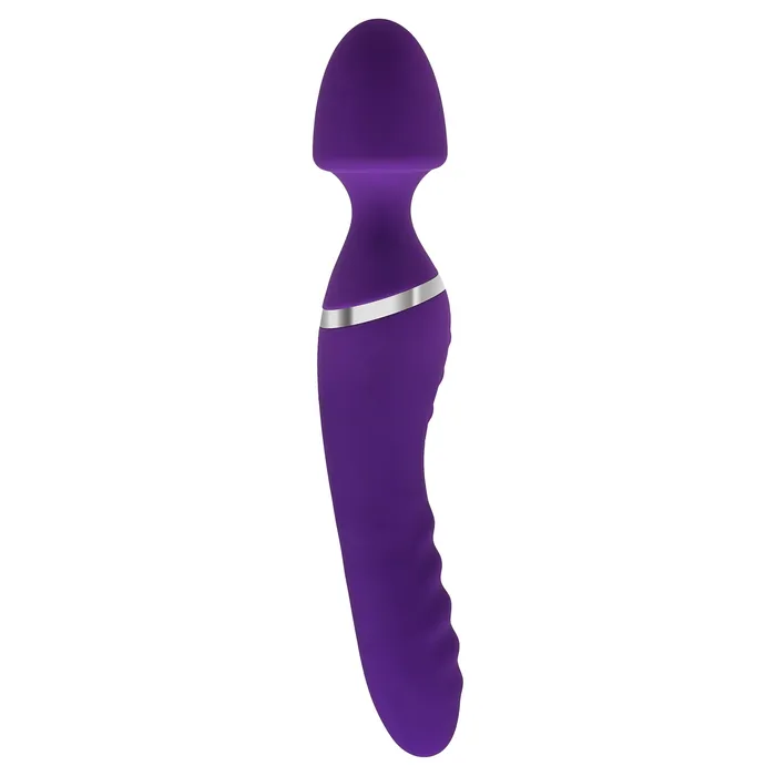 Adam and Eve Vibrators The Dual End Twirling Wand Purple Adam and Eve Vibrators The Dual End Twirling Wand Purple