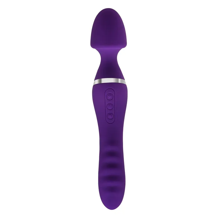 Adam and Eve Vibrators The Dual End Twirling Wand Purple Adam and Eve Vibrators The Dual End Twirling Wand Purple