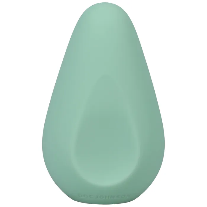 Female Sex Toys Doc Johnson Ritual Chi Rechargeable Silicone Clit Vibe Mint
