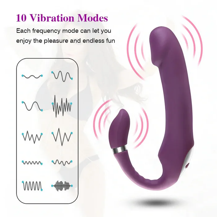 Vibrators EVEs SECRETS 10Speed Heating Double Vibrator For Women Silicone Clit and Gspot Vibrators Female Sex Toys