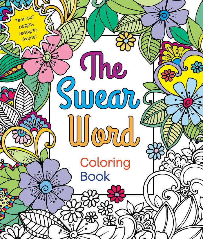 Dildos Traveling Tickle Trunk The Swear Word Coloring Book