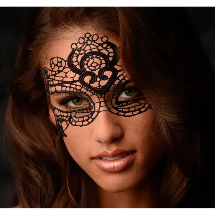 Anal The Enchanted Black Lace Mask Greygasms
