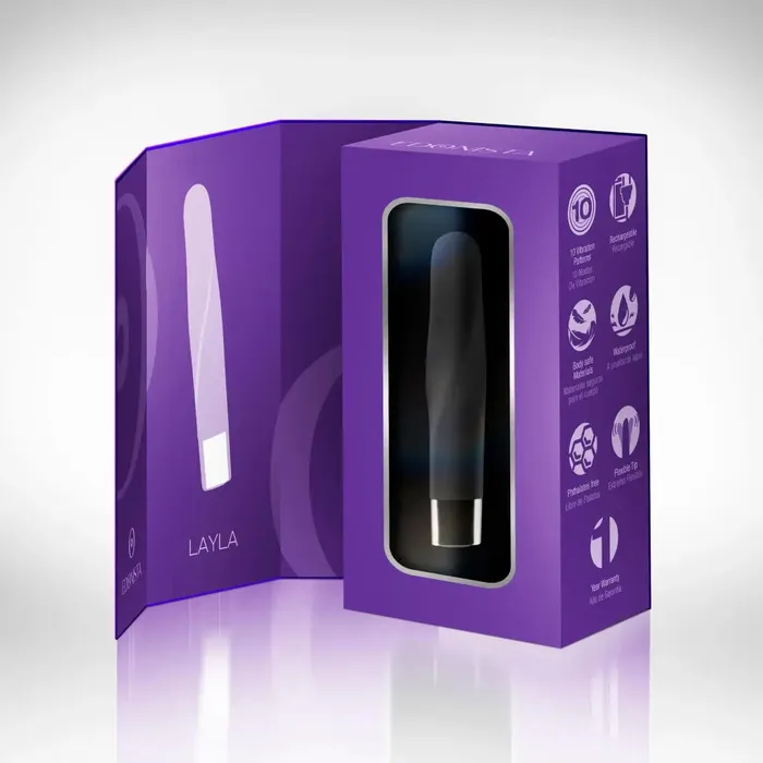 Edonista Female Sex Toys Edonista Layla Silicone Twist Bullet Vibrator Edonista Female Sex Toys Edonista Layla Silicone Twist Bullet Vibrator