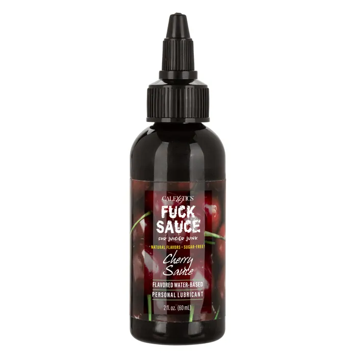 Lubricants CalExotics CalExotics Fuck Sauce WaterBased Lubricant Cherry 2oz60ml Lubricants CalExotics CalExotics Fuck Sauce WaterBased Lubricant Cherry 2oz60ml