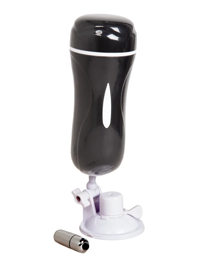 Male Sex Toys HonourSkintwocom Vibrating Suction Cup Masturbator