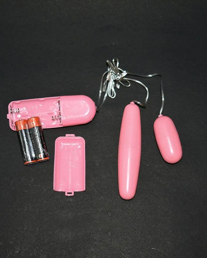 Adultskart Vibrators Dual Egg Pink Vibrator