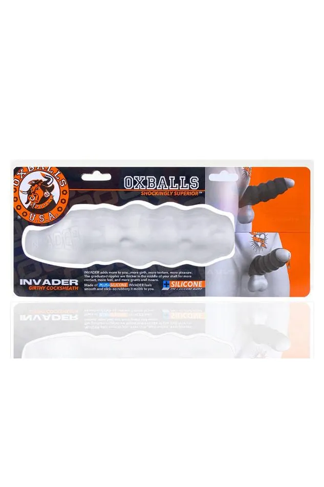 Oxballs Oxballs Invader Cocksheath Clear Dildos