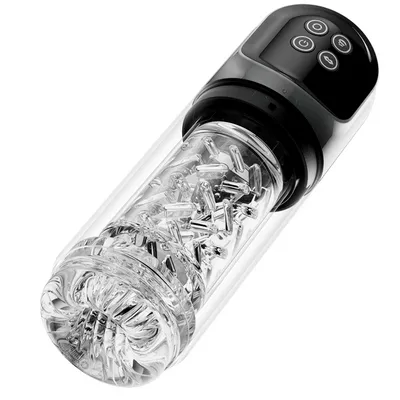 Ariel 7 Rotation Suction Vacuum Pumps Stroker and THOR Thrusting Vibrating Prostate Massager Set AcmeJoy Male Sex Toys