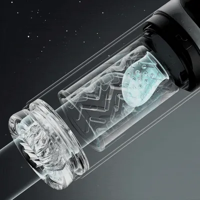 Ariel 7 Rotation Suction Vacuum Pumps Stroker and THOR Thrusting Vibrating Prostate Massager Set AcmeJoy Male Sex Toys