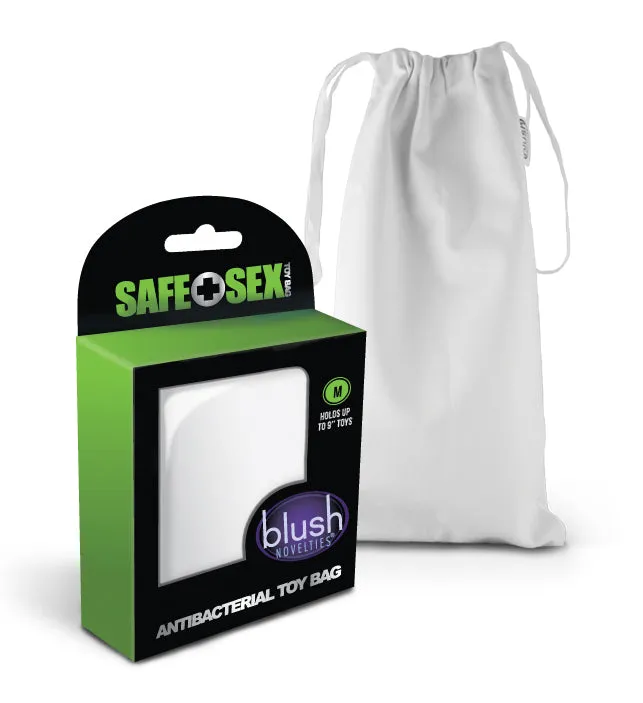 Blush Male Sex Toys Safe Sex Antibacterial Toy Bag Medium Each