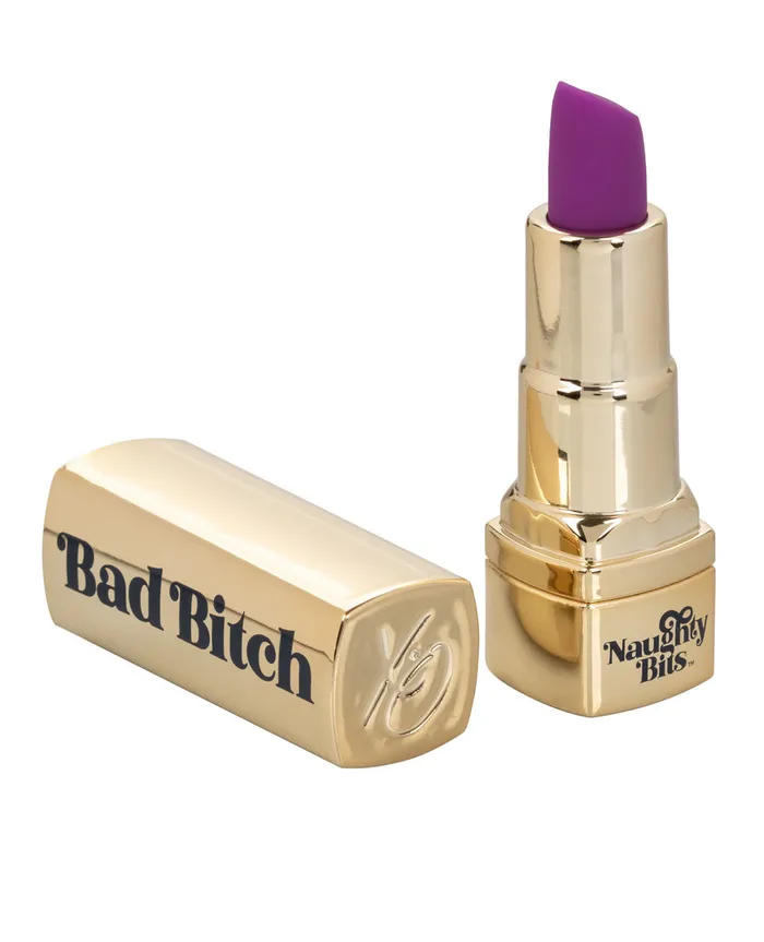 CalExotics Naughty Bits Bad Bitch Lipstick Vibrator Female Sex Toys
