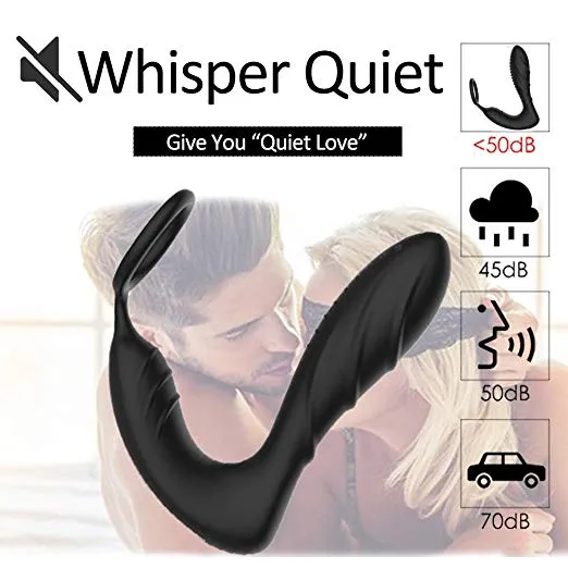 Male Sex Toys LAZADASEXTOYS Silicone Male Prostate Massager Anal Vibrator 10 Speed Sex Toys For Men Wireless Remote Control Butt Plug With Ring