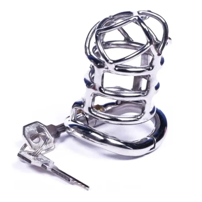 Male Sex Toys Lovegasm Cock Tamer Small Metal Cage
