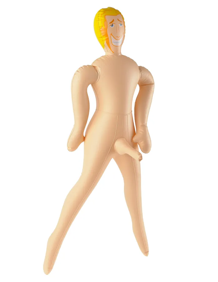 Pipedream John Blow Up Doll Travel Size Male Sex Toys