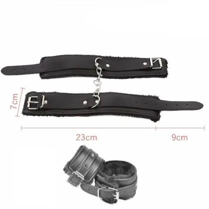 The Perfect 10Piece Set BDSM Beginners Kit with Rope and Leather Body Restraints Lovegasm Male Sex Toys