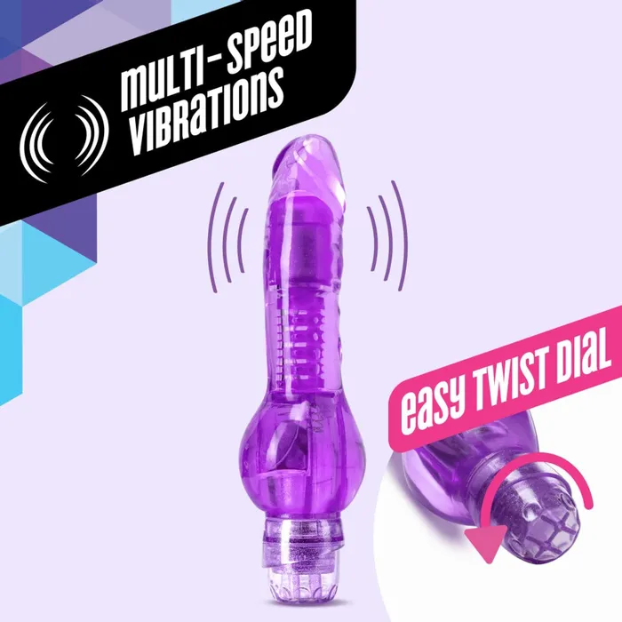 Blush Novelties Vibrators Blush Novelties Naturally Yours Mr Right Now Vibrating Realistic Dildo 65 Purple Blush Novelties Vibrators Blush Novelties Naturally Yours Mr Right Now Vibrating Realistic Dildo 65 Purple