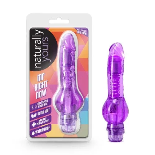 Blush Novelties Vibrators Blush Novelties Naturally Yours Mr Right Now Vibrating Realistic Dildo 65 Purple Blush Novelties Vibrators Blush Novelties Naturally Yours Mr Right Now Vibrating Realistic Dildo 65 Purple