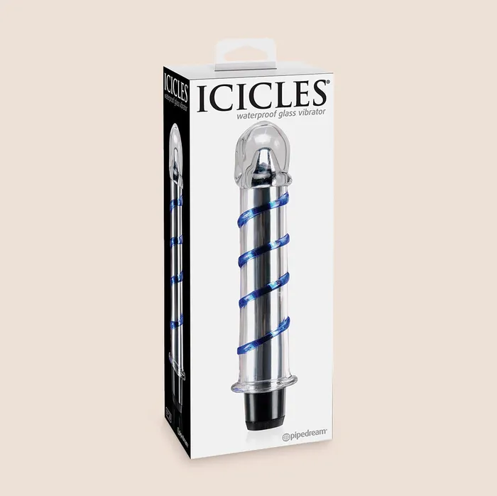 Dildos Pipedream Products Icicles No 20 vibrating glass dildo