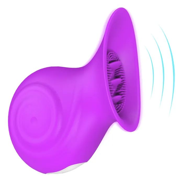 Female Sex Toys YOSPOSS 9 Modes SnailShape Clitoral Vibrator Tongue Licking Rechargeable
