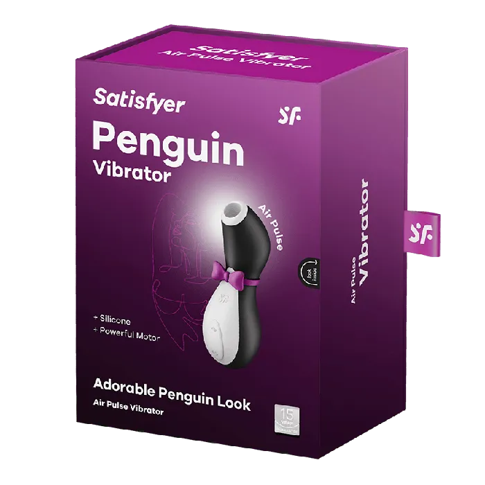 Satisfyer Pro Penguin Air Pulse Rechargeable Clitoral Air Stimulator Satisfyer Vibrators