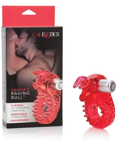 Vibrators California Exotic Novelties Couples Raging Bull Red