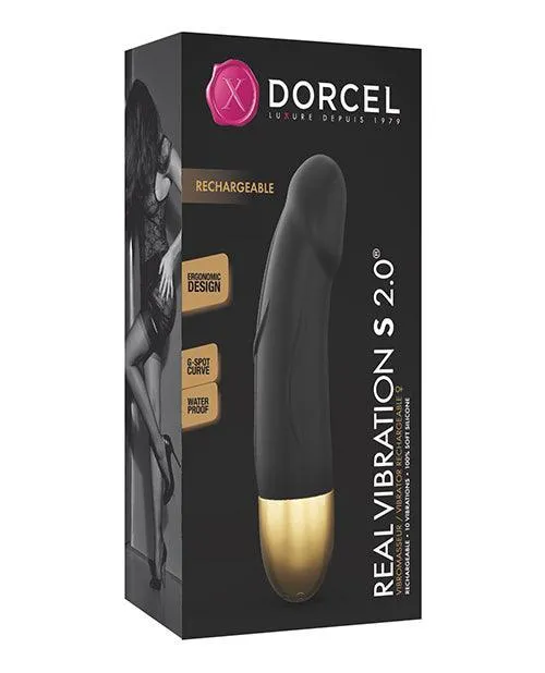 Vibrators Dorcel Real Vibration S 6 Rechargeable Vibrator 20 Gold Lovely Planet Vibrators Dorcel Real Vibration S 6 Rechargeable Vibrator 20 Gold Lovely Planet