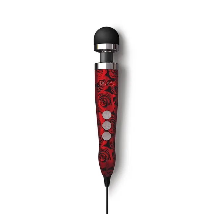 Doxy Die Cast 3 Compact Wand Vibrator Roses DoxyCMG Lesiure Ltd Vibrators
