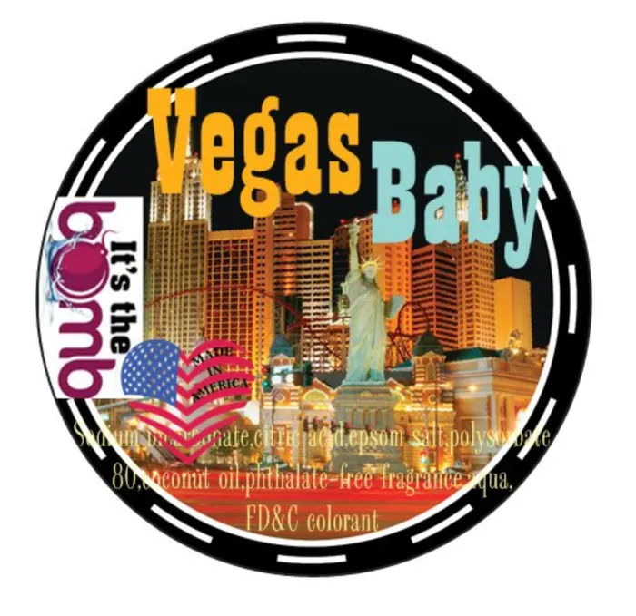 Its the Bomb Vibrators Bath Bomb Vegas Baby