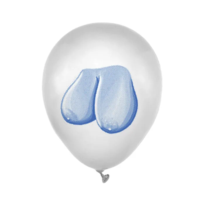 Little Genie Productions Female Sex Toys Mini Boobs Latex Balloons 8 Package