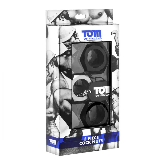 Male Sex Toys Tom of Finland Tom of Finland 3 Piece Cock Nuts