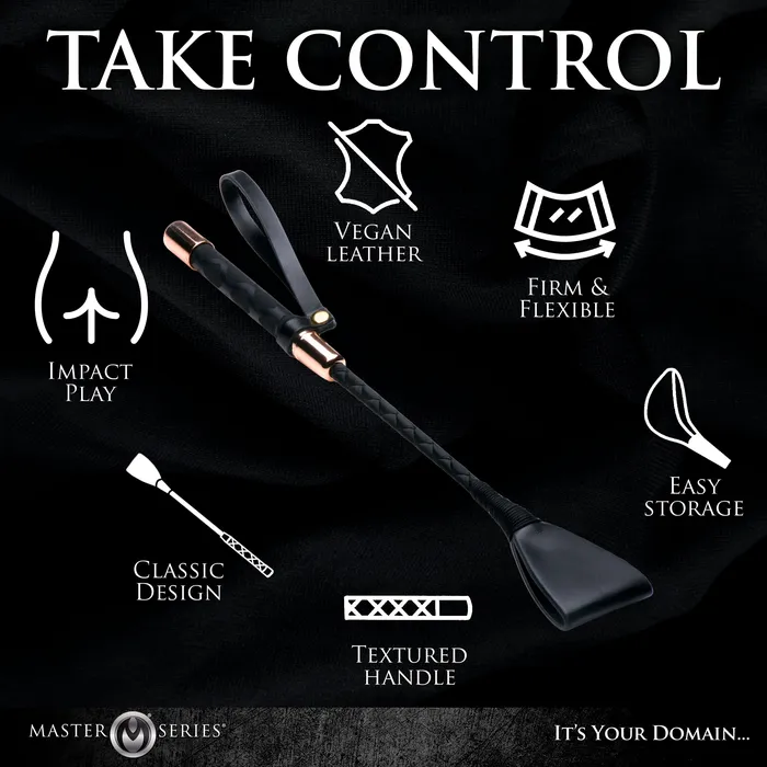 Master Series Female Sex Toys Stallion Riding Crop 12