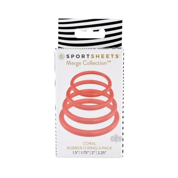 Merge Coral Oring 4pack Sportsheets Male Sex Toys