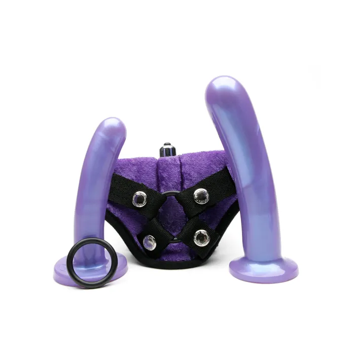 Tantus Bend Over Beginner Harness Kit Purple Haze Tantus Vibrators