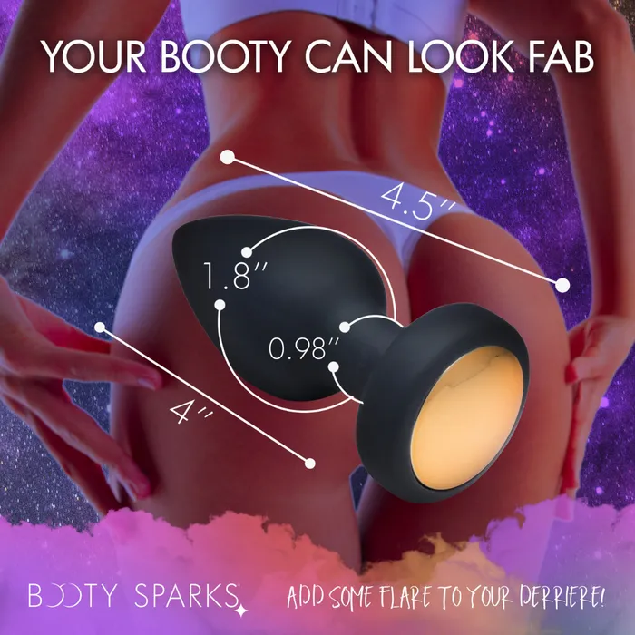 XR Brand Male Sex Toys BOOTY SPARKS LED LIGHT UP ANAL PLUG LARGE