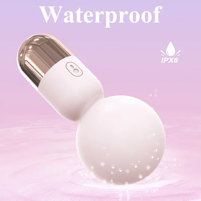 YoYoLemon Female Sex Toys Mini Wand Massager Waterproof and Rechargeable YoYoLemon