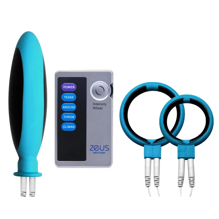 Zeus Electrosex Couples Mingle 4 Piece Electro Couples Kit