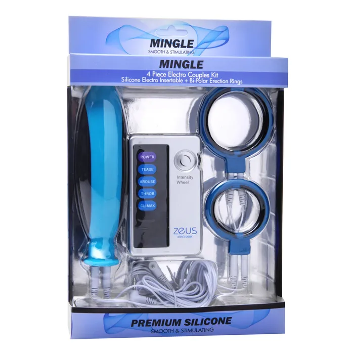 Zeus Electrosex Couples Mingle 4 Piece Electro Couples Kit