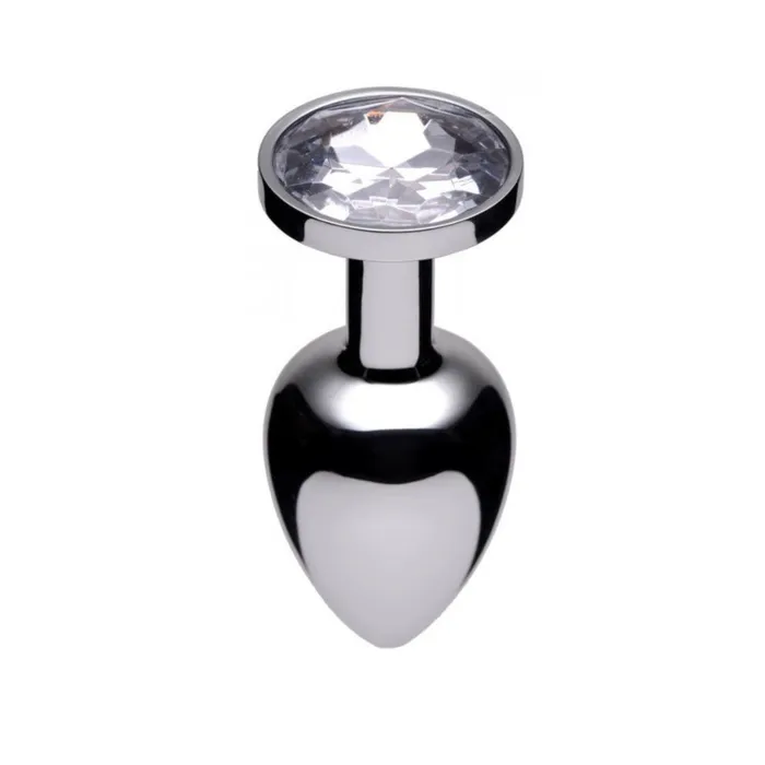 Anal Master Series Master Series Jewel Accented Butt Plug Diamond