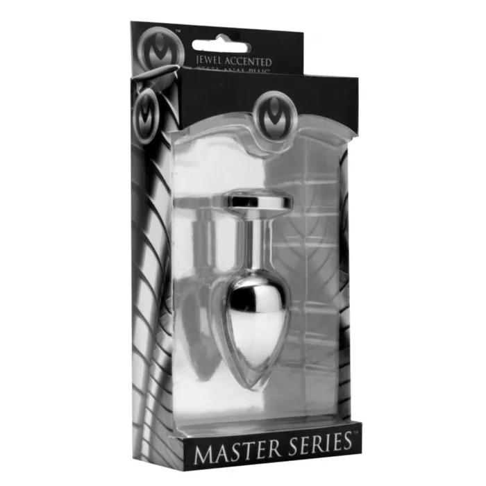 Anal Master Series Master Series Jewel Accented Butt Plug Diamond Anal Master Series Master Series Jewel Accented Butt Plug Diamond