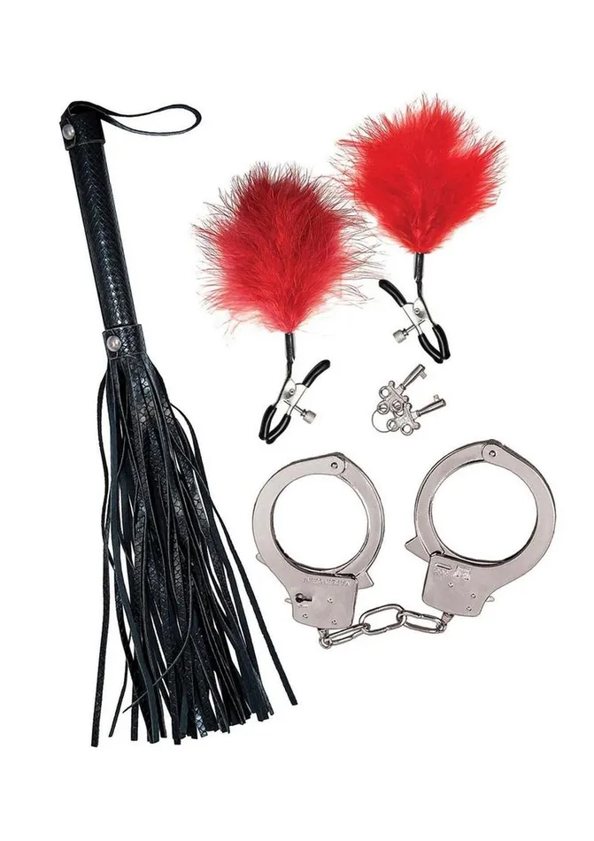 Couples Bondage Nasstoys Bondage Whipfeather and Cuffs