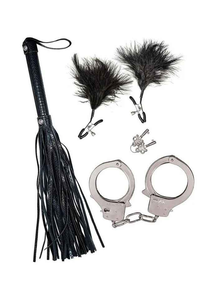 Couples Bondage Nasstoys Bondage Whipfeather and Cuffs