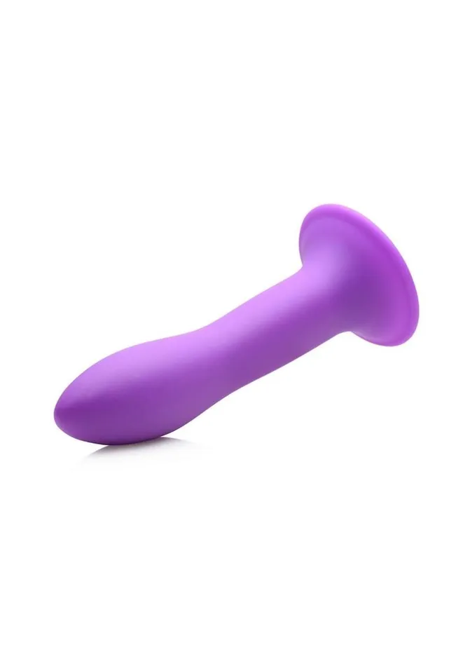 Dildos SQUEEZEIT SqueezeIt Squeezable Slender Silicone Dildo