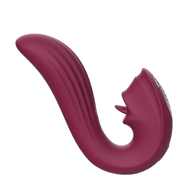 Female Sex Toys Inyarose Swan Kiss Tongue Licking Vibrator