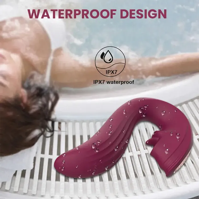 Female Sex Toys Inyarose Swan Kiss Tongue Licking Vibrator