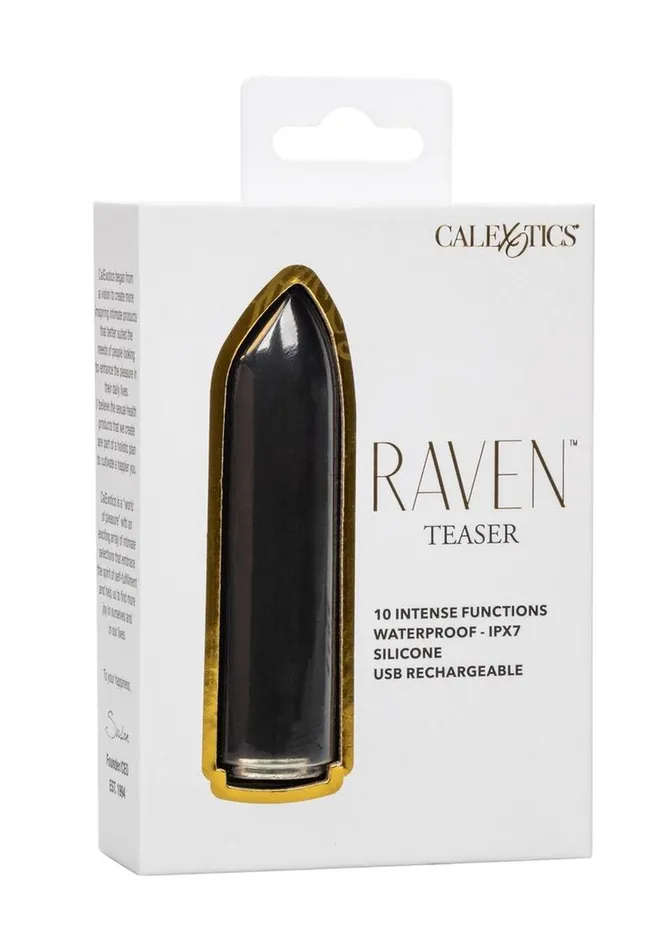 Female Sex Toys Raven Raven Teaser Rechargeable Silicone Bullet